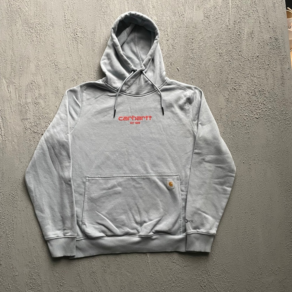 Carhartt Relaxed Fit Pullover Hoodie Womens Medium Grey